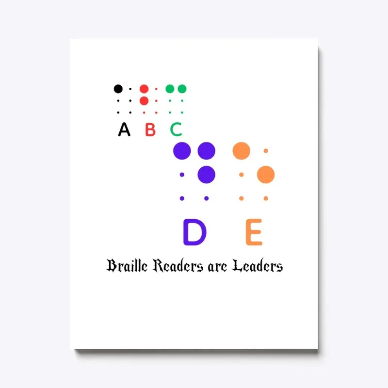 Braille readers are leaders 